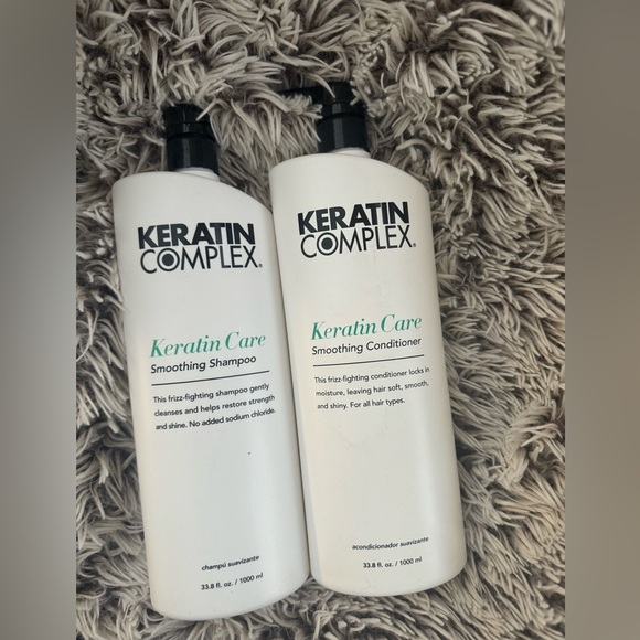 Keratin complex shampoo & conditioner smoothing set. - Picture 2 of 5